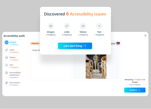 Cross accessibility check